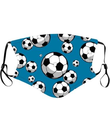 5pcs Children Ball Cute Cartoon Pattern Washable Reusable Adjustable Comfortable Elastic Earloop Face_Mask - Buy Online on GoSupps.com