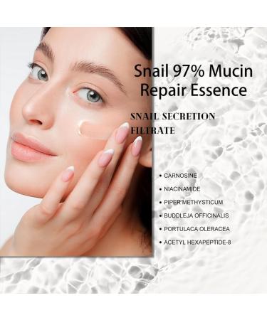 Advanced Snail Mucin 97% Power Repairing Essence - Hydrating Snail Serum for Dull & Damaged Skin - Korean Skincare 100ML - Buy Online on GoSupps.com