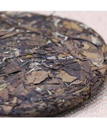 HELLOYOUNG 350g de galette de th Pu'er au th blanc bio chinois Un aliment vert au go t intense et facile conserver Th pu-erh Pu'er Tea - Buy Online on GoSupps.com