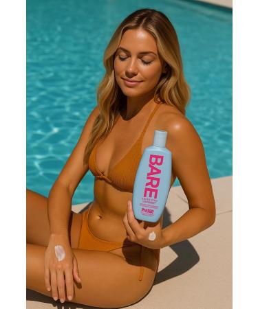 Pro Tan Bare Essentials Intensifier Tanning Lotion 8.5 fl oz Vegan pH Balanced Formula with Aloe Coconut Oil Jojoba & Vitamins Indoor Outdoor Tan Enhancer with Skin Brightening Enzymes - Buy Online on GoSupps.com