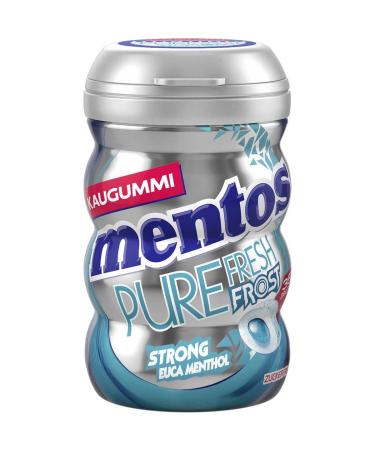 Mentos Chewing Gum Pure Fresh Frost 1x pack of chewing gum dragees eucalyptus flavour sugar-free Mint 35 pieces (1 pack)