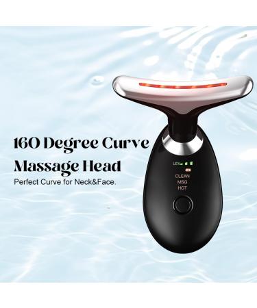 Facial and Neck Massager Face Massager Tool with 3 Modes(Black) - Buy Online on GoSupps.com