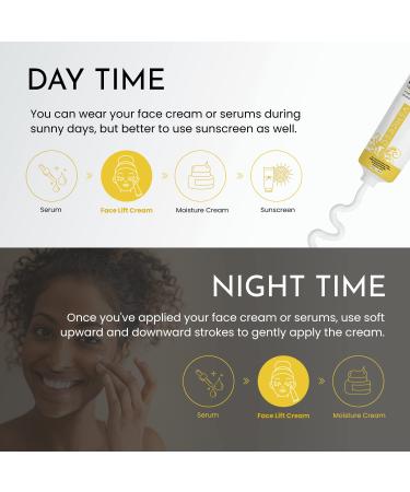 Advanced Face Lift Cream | Instant Skin Tightening & Eye Lift | Neck & Face Tightening | Visibly Smoothing Sagging Skin | 1oz - Buy Online on GoSupps.com