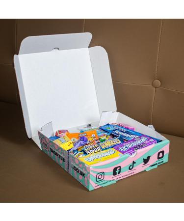 Tubbees American Candy Sweet Box American Candy Gift Box Premium Gift Box Best of The USA (Classic Sweet Selection) - Buy Online on GoSupps.com