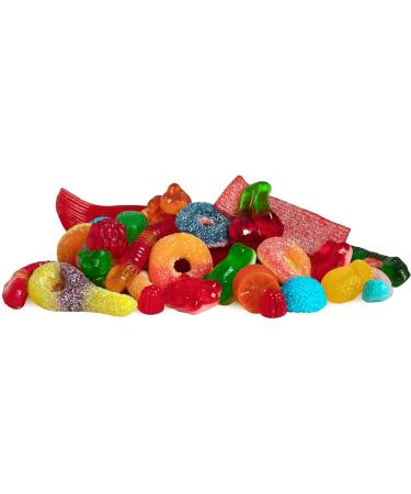 Sweet Sixteen Original Candy Classic Mix of Sweet and Sour-Coated Gummies 400g per Pack Peanut & Nut-Free Candies Soft Chewy and Always Fresh 400 g - (Pack of 1) - Buy Online on GoSupps.com