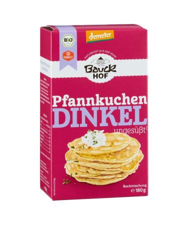 Bauckhof Organic Spelt Pancakes Demeter (2 x 180 gr) 180 g (pack of 2)