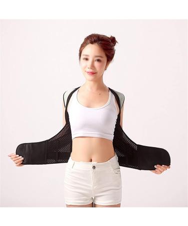 Back Posture Corrector for Women Men with Clavicle Spine Back Support Breathable Adjustable Back Brace for Pain Relief from Neck Back Shoulders (Size : Medium) (Large) (Small) - Buy Online on GoSupps.com
