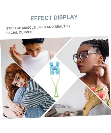 Beaupretty Roller Beauty Roller Chin Roller jaw Lifting Tool Multi Purpose Tool Body Contour Roller Tightening Tool Men and Contour Assorted Color 2 21X7cm - Buy Online on GoSupps.com