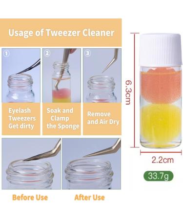Buy Eyelash Tweezers & Cleaning Solution | Best Tools for Eyelash Extensions Worldwide - Buy Online on GoSupps.com