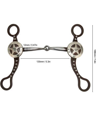 HEEPDD Antique Stainless Steel Horse Bit - Premium Gear for Horse Racing | Buy Internationally - Buy Online on GoSupps.com