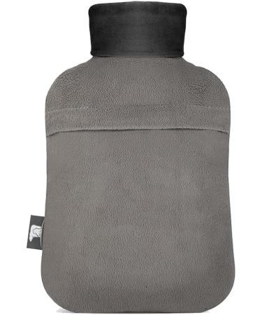 Byxas 2.0L Hot Water Bottle - PVC Pain Relief & Heat Therapy Gray Bear Hand Warmer - Buy Online on GoSupps.com