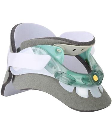 Adjustable neck traction device portable neck support to relieve neck pain for people who do difficult work drive a car work or have neck problems