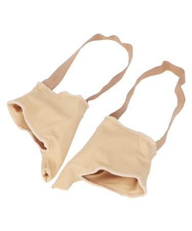 Bunionette Sleeves Pinky Toe Bunion Pads Toe Protector Reduce Pressure Elastic Strap Pinky Toe Corrector for Supports Feet Relief Skin Color 1 Pair (S)