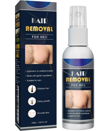 Hair Removal Product for Legs | Hair Regrowth Inhibitor Spray 50ml | Gentle Hair Removal Mist for Face Arms Underarms Chest Body Care - Buy Online on GoSupps.com
