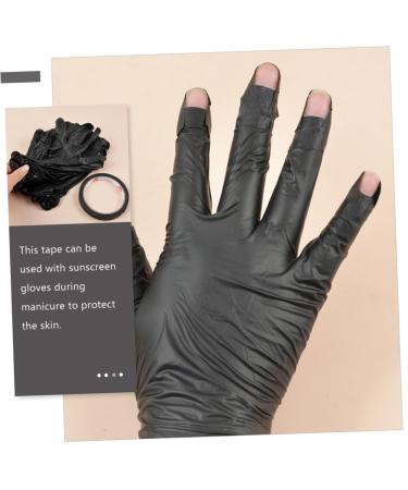 FRCOLOR 4 Sets Gel Nail Lamp Gloves Disposable Glove Manicures Gloves Fingerless Uv Gloves Nail Art Supplies Gloves for Gel Nails Hand Uv Protection Gloves Accessories Paper Anti-uv - Buy Online on GoSupps.com