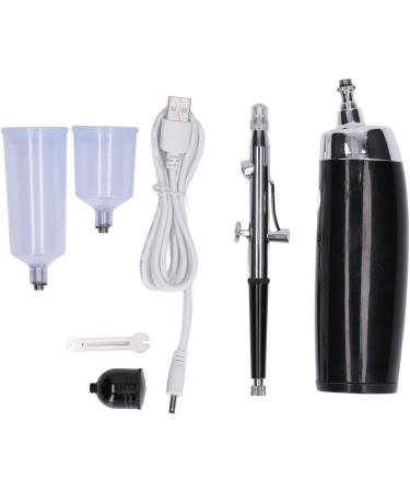 Airbrush Kit Handheld Airbrush Set USB Charging High Adaptability Curved Body Multi Purpose for Nail Art for Tanning Electrical Tools (Color : Black) - Buy Online on GoSupps.com