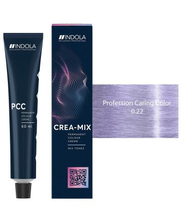 Indola Profession Caring Color 0-22 Hair Color Cream for Vibrant and Healthy Hair