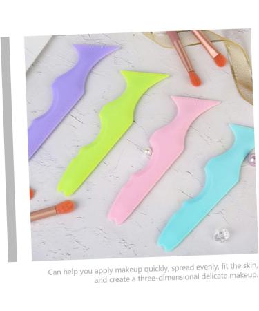 WOONEKY Ladies Suits 2pcs Heated Lash Curler Mascara Drawing Aid Tool Make up Stencils Eyeliner Aid Blindfold Heating - Buy Online on GoSupps.com
