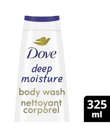 Dove Deep Moisture Body Wash 325 ml | Nourishing & Gentle Cleanser for Dry Skin - Buy Online on GoSupps.com