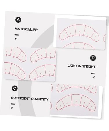POPETPOP 2pcs Eyelash Positioning Eye Patch - Disposable Eye Pad Stickers for Makeup Artists & Fake Eyelashes | International Shipping - Buy Online on GoSupps.com