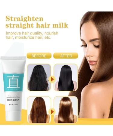 Protein Correcting Smoothing Cream Correcting Smoothing Cream Silk & Gloss Smoothing Cream Maigoole Smoothing Cream for Curly Hair (1 PCS) - Buy Online on GoSupps.com