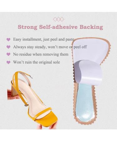 Pigskin High Heel Cushion Inserts for Women - 3/4 Invisible Self-Adhesive Insoles for Dress Shoes Sandals & Boots - Arch Support Anti-Slip Ultra-Absorbent - Apricot (Size 8-9 - Buy Online on GoSupps.com