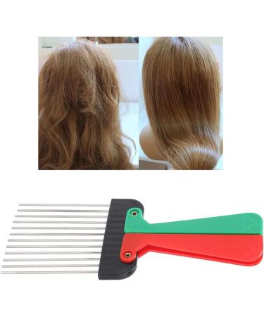 Metal Hair Pick Pick Comb Portable Hair Salon Pick Comb Hairdressing Detangle Hair Pick Styling Tool Accessory - Buy Online on GoSupps.com