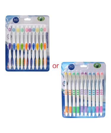 10pcs soft bamboo charcoal for toothbrush toothbrush for health charcoal toothbrush