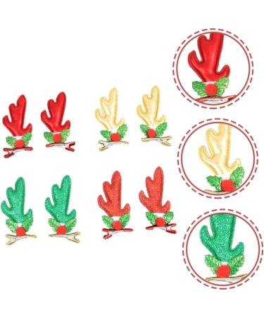 FRCOLOR Reindeer Antlers Hair Clips Pairs hair for women s for girls hair clips for girls hair clips Glitter Reindeer Hair Clips antler hair girls hair clips antler Deer Ears Hair Clips - Buy Online on GoSupps.com