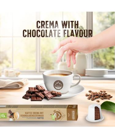  La Natura LIFESTYLE Crema BIO Coffee Chocolate - 60 capsules La Natura Lifestyle BAG - Buy Online on GoSupps.com