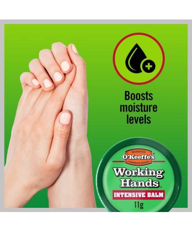 O'Keeffe's Working Hands Intensive Balm 11g & Working Hands 96g (Twin Pack) 53.5 g (Pack of 2) - Buy Online on GoSupps.com