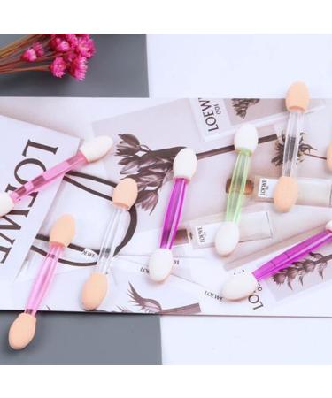 LALAFINA Makeup Eyeshadow 30 pcs Eyeshadow Disposable Dual Sides Sponge Eye shadow Makeup Brush for Travel Double Ended Makeup Brush - Buy Online on GoSupps.com