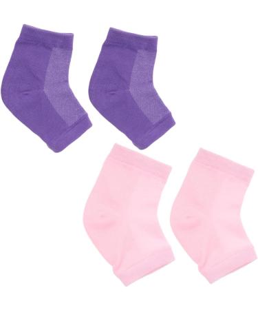 Minkissy 5 Pairs Ankle Socks - Moisturizing Gel Socks for Dry Skin Breathable Toeless & Boat Design for Men and Women - Buy Online on GoSupps.com