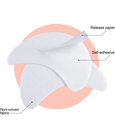 200 Pcs Eyeshadow Stencils White Eyeshadow Shield Pads Adhesive under Eye Eyeshadow Pads for Women Makeup Using L Size - Buy Online on GoSupps.com