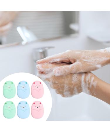 Eco-Friendly Mini Soap Sheets - 300 Leaves of Disposable Soap for Travel & Outdoor Use | Sustainable Soap Flakes in Durable Plastic Box - Buy Online on GoSupps.com