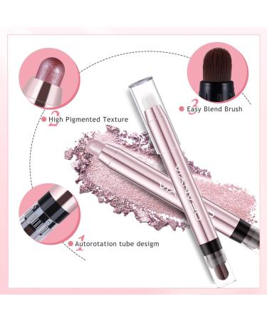 Lucoss Cream Eyeshadow Pen #05 Dark Brown - Highly Pigmented Waterproof Long-Lasting Eye Highlighter Stick - Buy Online on GoSupps.com