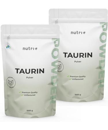 Taurin Powder 1 kg - High-Dose Vegan Taurine | Pure & Premium Quality - Fermented & Additive-Free - Buy Online on GoSupps.com