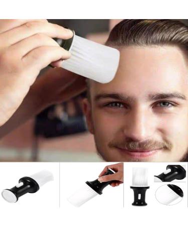 Neck Brush for Hairdressers | Nylon Hair Brush with Plastic Handle | Soft Barber Tool for Hair Cutting & Styling - Buy Online on GoSupps.com