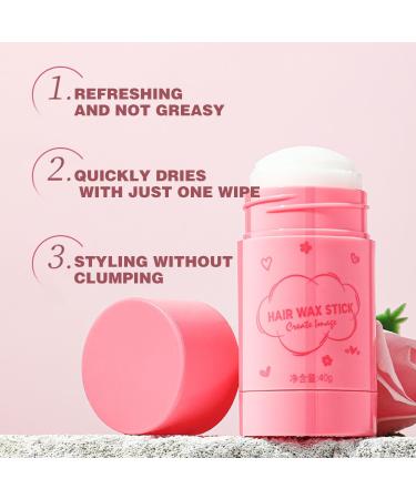 MagiForeign Wax stick for hair hair wax stick professional styling gel moisturizing styling wax 40 g pink - Buy Online on GoSupps.com
