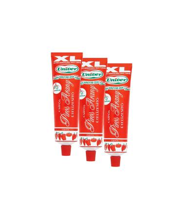Univer Hungarian Red Gold Hot Red Salted Pepper Paste (Piros arany) 240g Pack of 3
