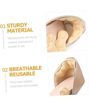 NOLITOY High Heel Stickers & Heel Pads - 16 Pairs Self-Adhesive Wear-Resistant Heel Protectors & Cushions for Ultimate Comfort in High Heels - Buy Online on GoSupps.com