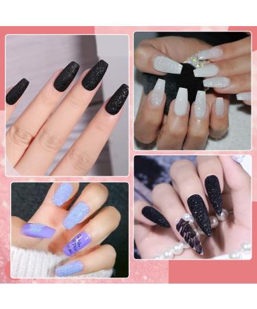 White Dust Sugar Nail Glitter Powder | Shimmering Sugar Effect for Nails & DIY Crafts - Buy Online on GoSupps.com