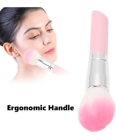 Makeup Brush Powder Cosmetic Portable Professional Pink Ergonomic Handle for Makeup Artist - Buy Online on GoSupps.com