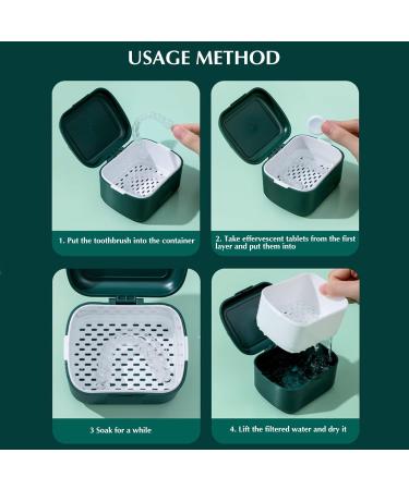 Frdun Partial Oral Protection Container - Durable Storage Box for Dentures & False Teeth Travel Solutions - Buy Online on GoSupps.com