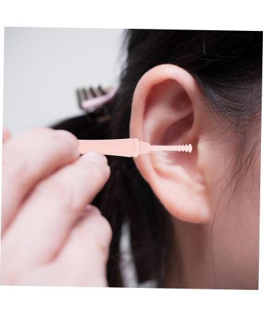 4 Pcs Double-Headed Spiral Ear Wax Removal Tools Kit - Ear Cleaner & Health Care Set - Plastic Ear Wax Remover - Random Color - 10x0.8x0.8cm - Buy Online on GoSupps.com