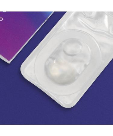 Glamlens New York Light Gray Subtle Colored Contact Lenses - 3 Month Wear - Natural Look - 2 Pieces - Buy Online on GoSupps.com