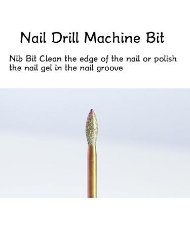 8pcs Nail Drill Bit Nail Grinding Bit Tungsten Carbide Clean Tool Removes UV Gel Dead Skin Nail Decoration Rhinestones Manicure Pedicure Polishing Kit - Buy Online on GoSupps.com