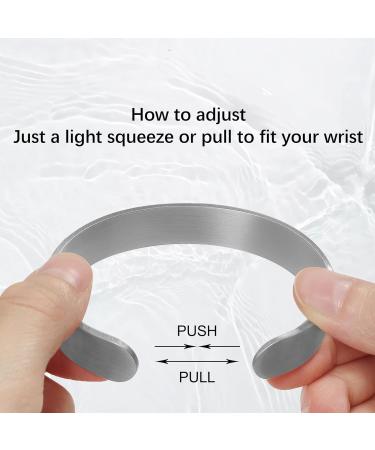 Jeracol Copper Magnetic Bracelet for Men and Women - 6 Strong Magnets - Adjustable Cuff Bangle - Jewelry Gift Box Included - Buy Online on GoSupps.com