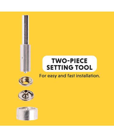 General Tools 1265 Snap Fastener Kit with 6 Fasteners - Buy Online on GoSupps.com