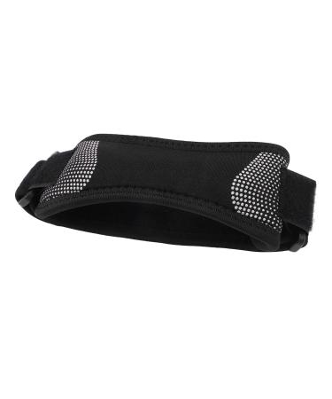 Adjustable Patella Strap - Non-Slip Patellar Tendon Support with Silicone Pad for Running Shoes (Gray) - International Shipping Available - Buy Online on GoSupps.com